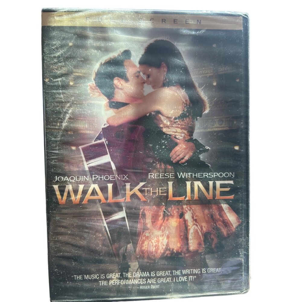 Walk The Line DVD Joaquin Phoenix Reese Witherspoon Full Screen